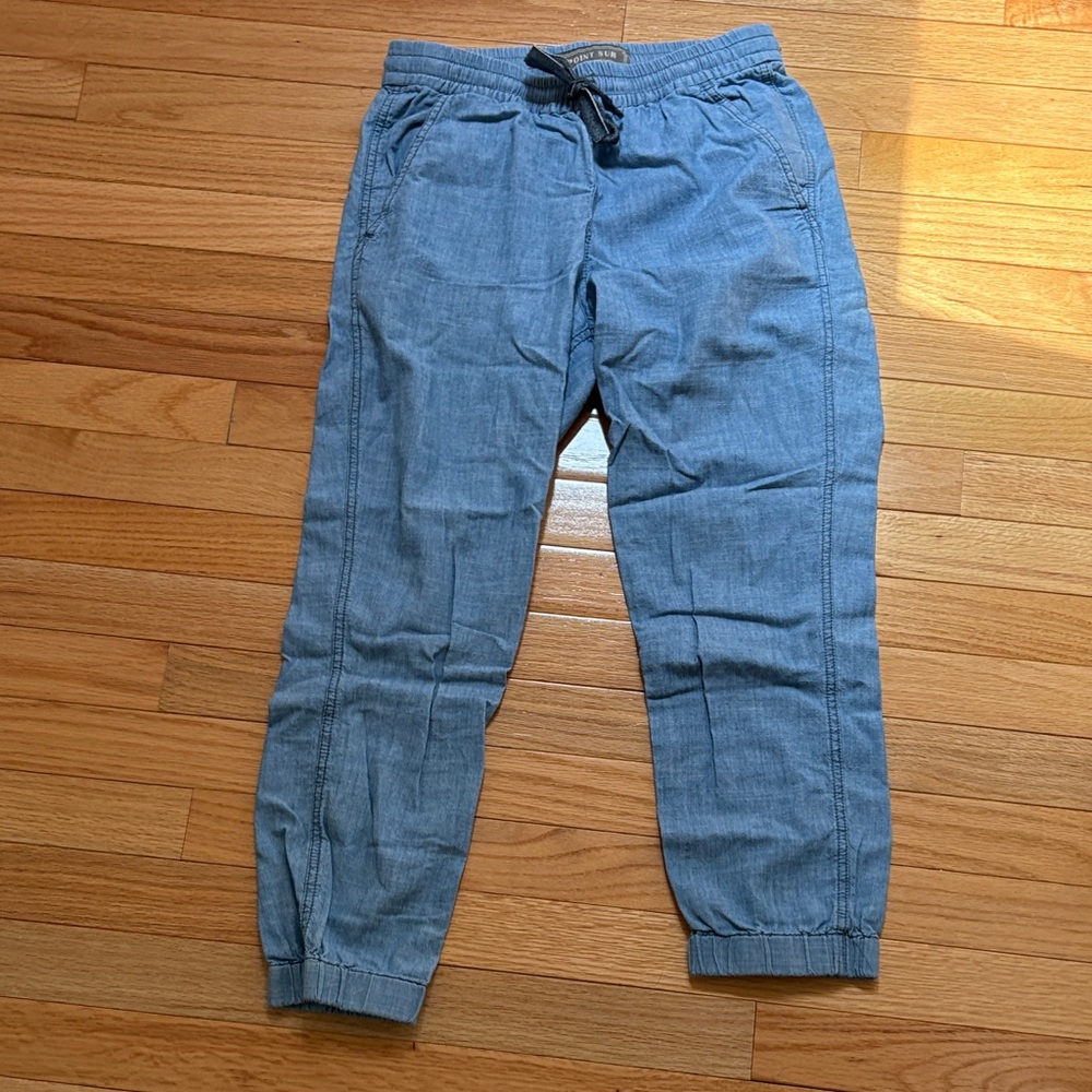 J. Crew Light Blue Cropped Pants